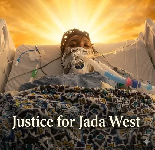Justice for Jada West logo