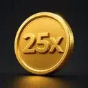 25x