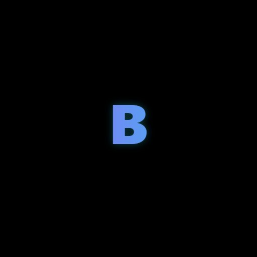 B