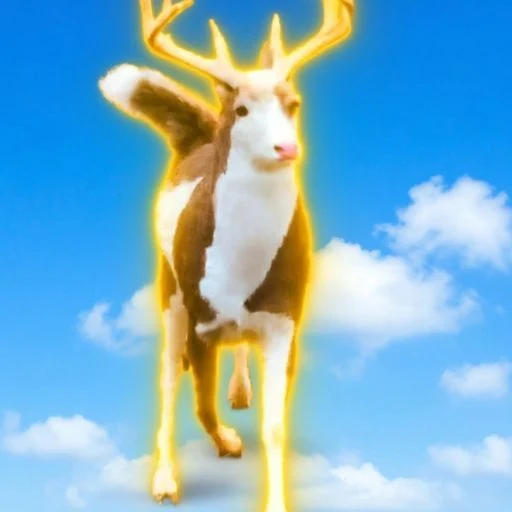 The Piebald Deer