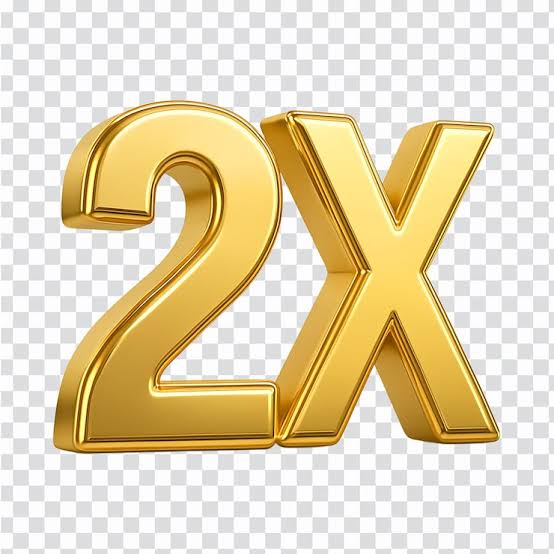 2X