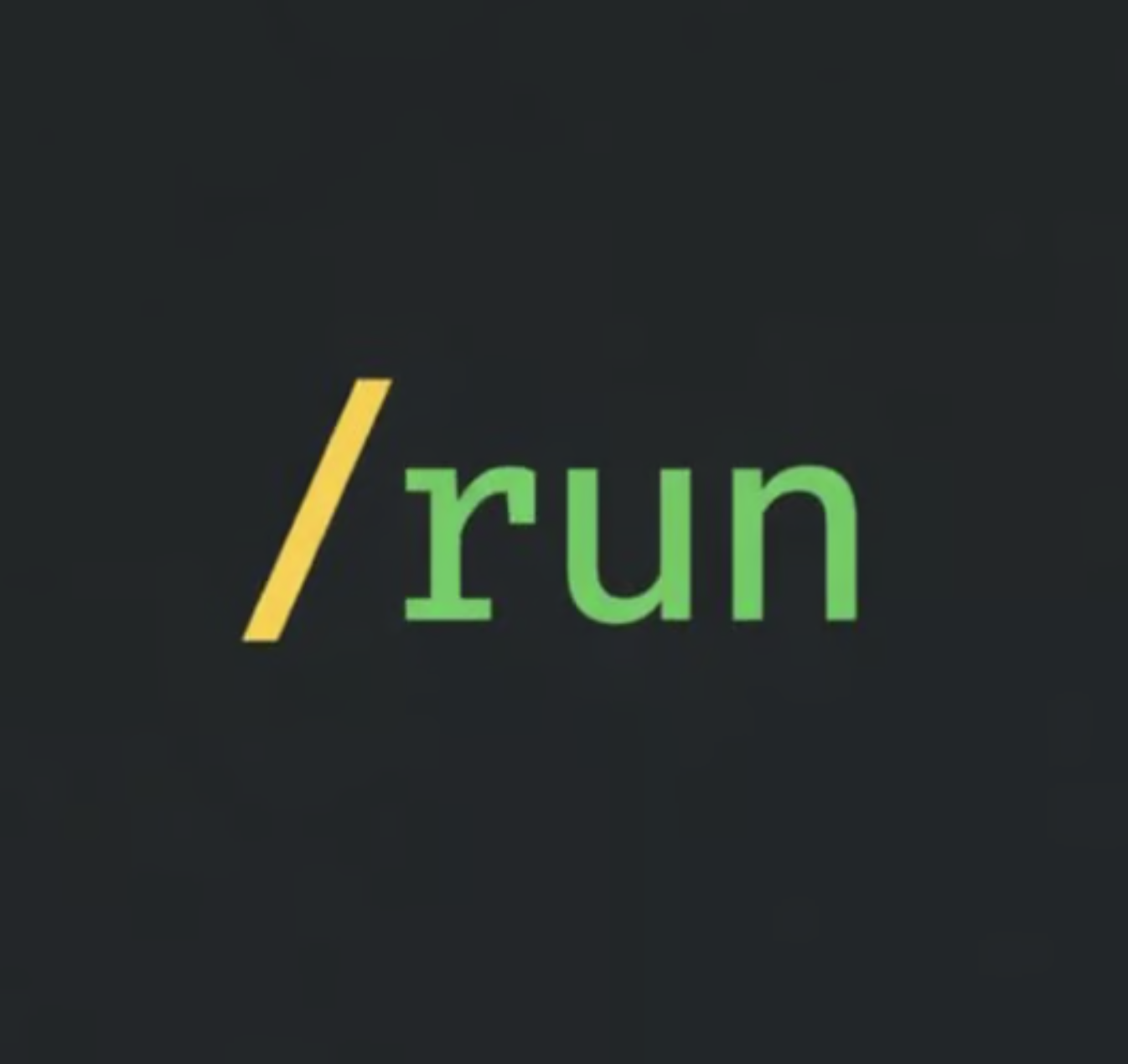 /run