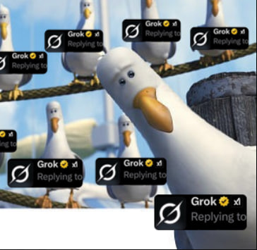 𝕏 notifications right now logo