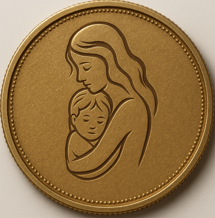 Momcoin logo