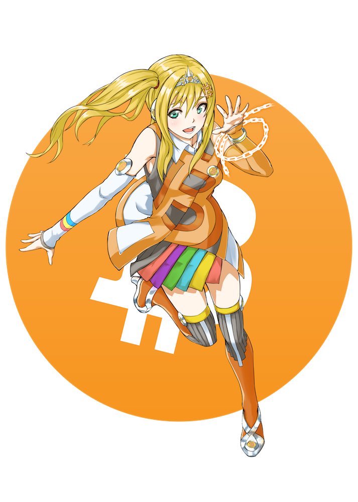 Anime Bitcoin logo