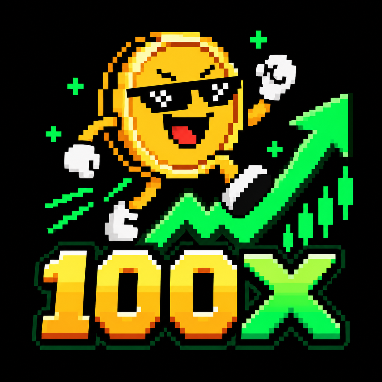 100X
