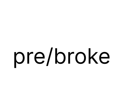 pre/brokе
