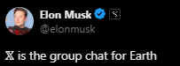 𝕏CHAT