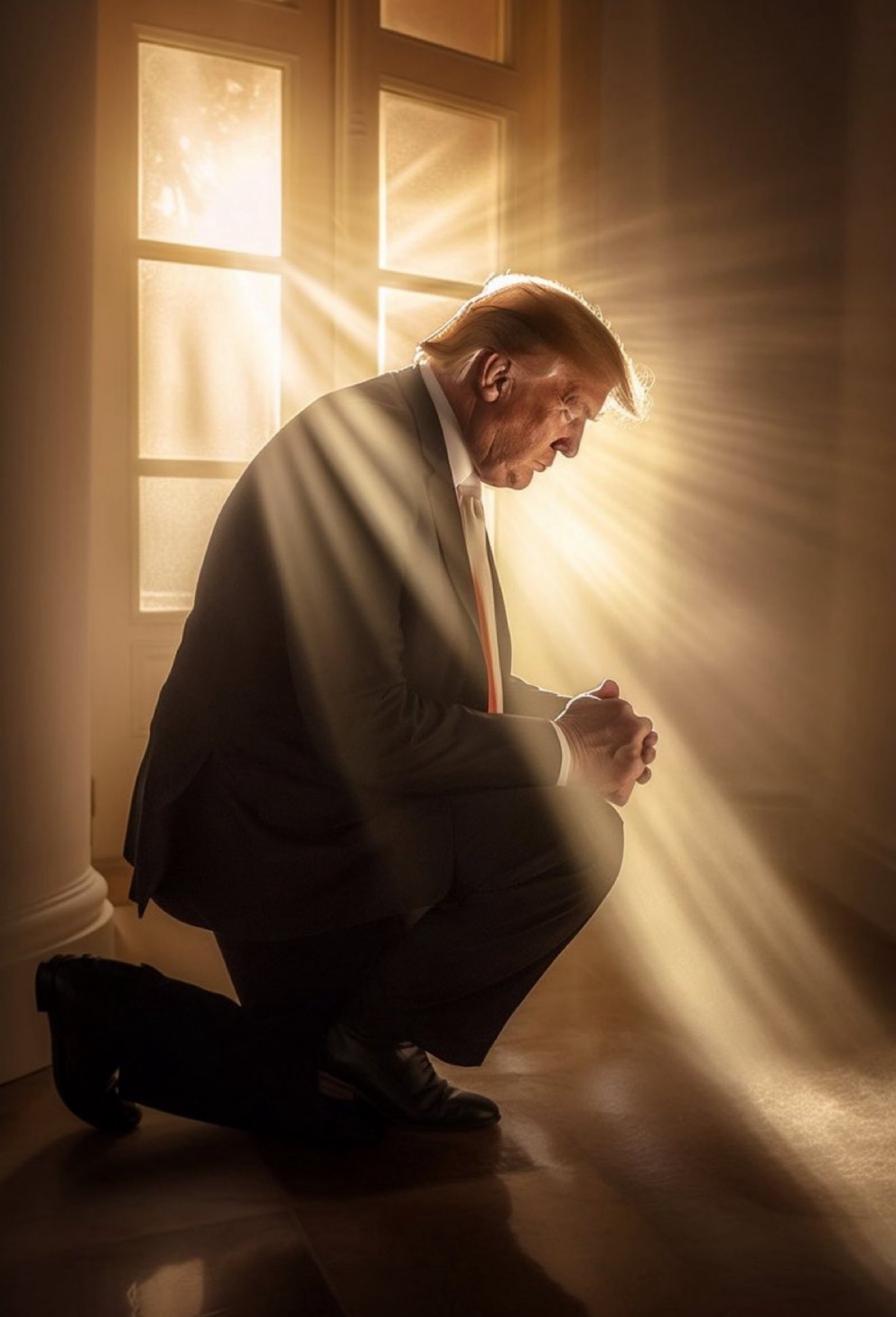 Pray for POTUS logo