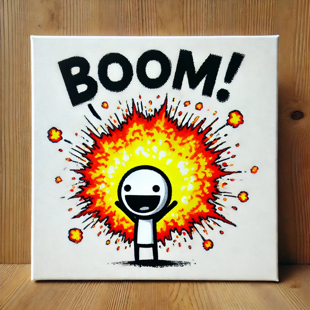 BLOWING UP