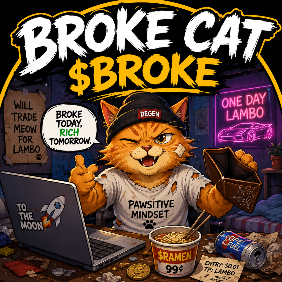 $BROKE