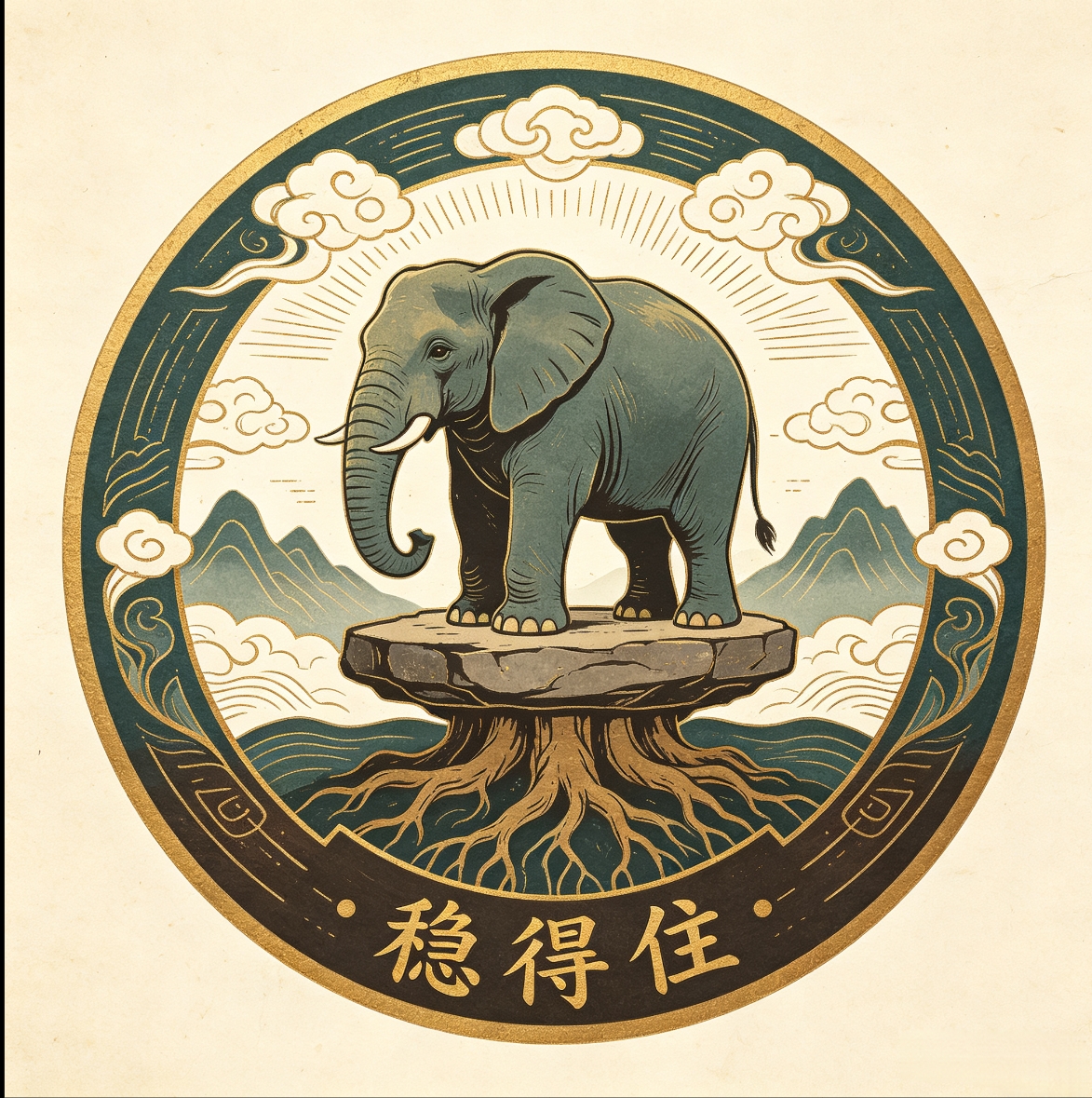 稳得住