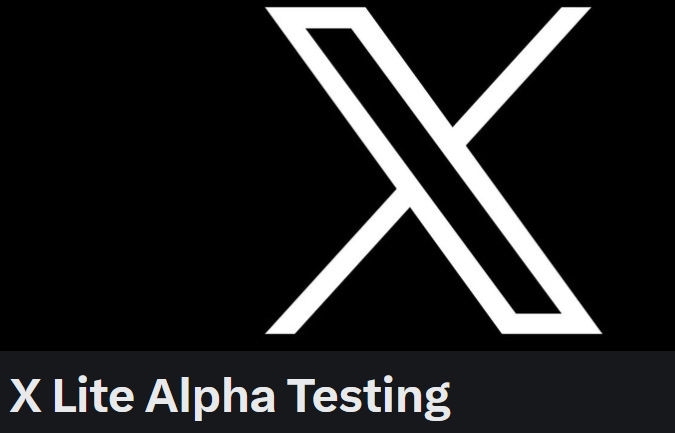 X Lite logo