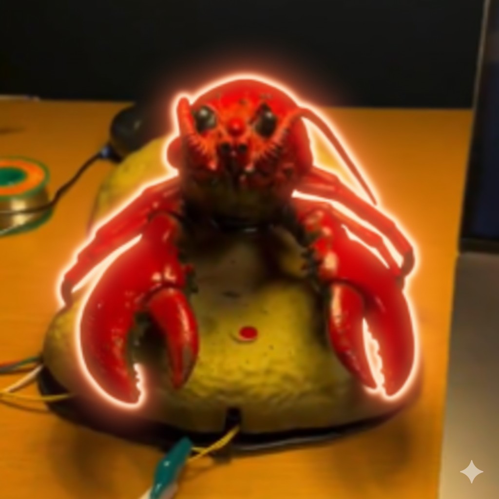 Lieutenant Larry the Lobster logo