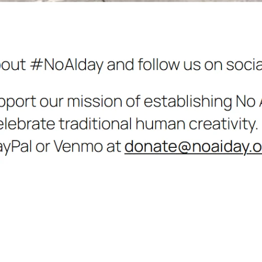 #NoAiDay